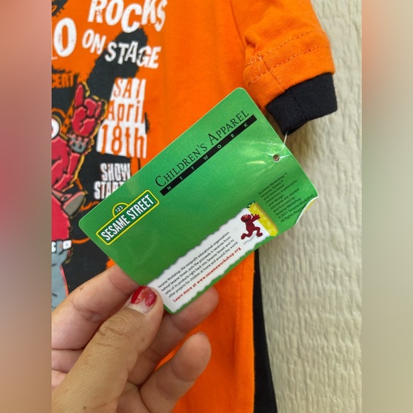 Deadstock y2k Elmo Sesame Street size 2t - Picture 2 of 4